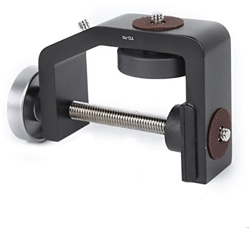 TC-70 Aluminiumlegierung Black Universal 1/4 Zoll Schraube Grenzfläche C Clamp/Holder Photography Stabile Klemme für Fotografische Geräte