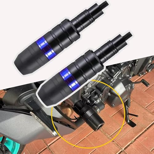 ffLilee Motorrad Sturzpads für Suzuki Bandit Bandit1200 GSF 250 400 600 650 750 1200 1250,Protector Stange Zubehor Motor Schutz Stick Rahmenschützer Fallende Schutz Crash Drop Slider Schutzzubehor