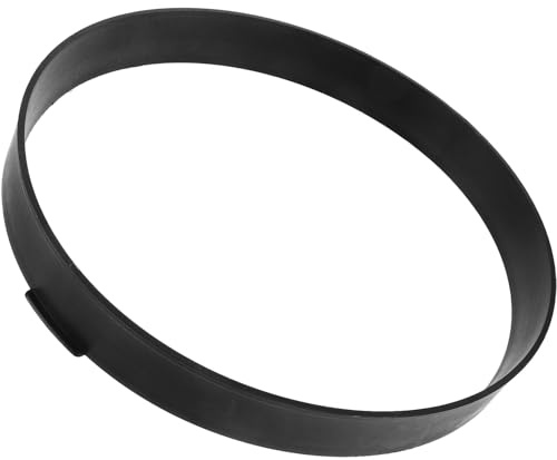 Luxshiny Moule à Pavés Noir Rond en Plastique pour Jardin et Allée | Démoulage Facile, Façonnage Rapide, pour Ciment, Aide à Consolider le Sol