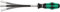 Wera 391 Hose clamp Kraftform flexible shaft screwdriver, HEX 8 mm x 167 mm, 05028152001