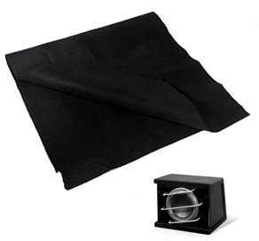 Surepromise Car Sub Woofer Bass Box Speaker Acoustic Audio Stereo BLACK Carpet
