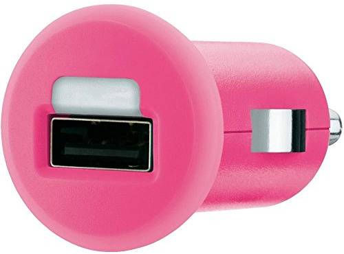 Belkin Chargeur Allume-Cigare, 5V, 1A pour iPhone 5/5S/5C/SE/6/6Plus/6S/6SPlus/7/7Plus, iPod Touch 5G, iPod Nano 7G - Rose