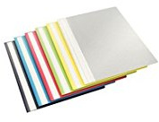 Esselte A4 Plastic Report Files, Pack of 25, 160 Sheet Capacity, Assorted Colours, 15449