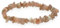 Lebensquelle Plus Mondstein Splitterarmband | Handgefertigtes Elastisches Stretch Splitter Armband | Echter natürlicher Edelstein (Mondstein)