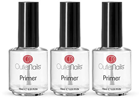 3 x Primer 15ml para uñas de gel/Primer sin ácidos/Primer uñas acrílicas/Primer uñas esculpidas