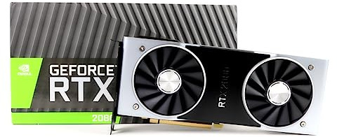 nVidia GEFORCE RTX 2080 Founders Edition 8 GB GDDR6 Graphics Cards (GeForce RTX 2080, 8 GB, GDDR6, 256 bit, 14000 MHz, 7680 x 4320 Pixels)