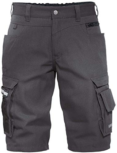 Uvex Perfexxion Kurze Arbeitshose für Herren - Arbeits-Bermudas mit Werkzeugtaschen