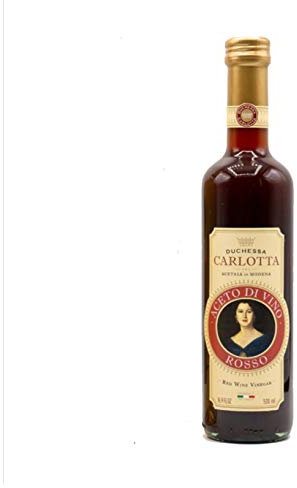 Duchessa Carlotta - Aceto di Vino Rosso - Bottiglia in vetro 500ml