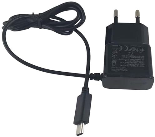Cable Chargeur Prise Type C pour WIKO Power U30 Smartphone Secteur Courant AC (Noir)