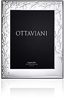 Ottaviani Portafoto fascia media della Collezione L'albero dei ricordi in Miro Silver cm 9x13