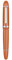 Jinhao X159 Orange Acrylic Fountain Pen Silver Trim, Large #8 Fine Nib Office Pen Calligraphy Writing
