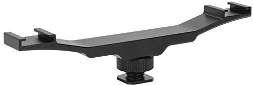 RvSky Handy-Zubehör Double End Cold Shoe Mount Bracket Verlängerungsstange für Kamera Flash Fill Light Mikrofonhalter Handy-Zubehör für Videoaufnahmen
