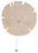 Baby's Only - Baby Wandlampe - Löwe - Wandleuchte für Babyzimmer - Nachtlampe mit batterie für Kinderzimmer - FSC-Gütezeichen Holzlampe - 25000 Brennstunden - Wandlampe bemalbar