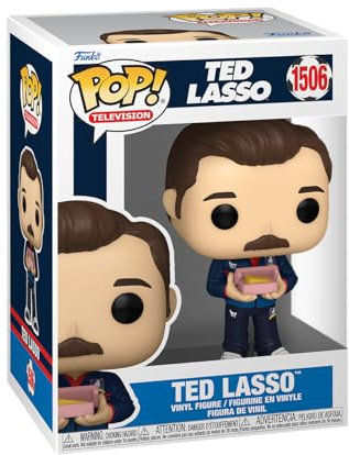 Funko Pop! TV: Ted Lasso - Ted Avec des Biscuits - Figur de Vinyle à Collectionner - Spielzeug für Kinder und Erwachsene - Fans de Télévision - Figur Modèle Pour Les CollectionNeurs et Affithage