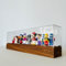 Minifigure Display Case with Acrylic Cap