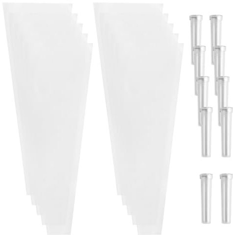 100 Stück einzelne Blumenhüllen und Wasserröhren, Rosenblüten, einzelne Blumenstraußhüllen, Kunststoff, Blumenverpackungsbeutel für Abschlussfeier, Valentinstag, transparent