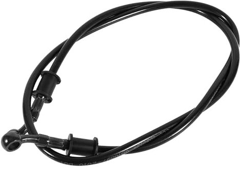 Flaconi 3FT/4FT Motorrad Bremsschlauch,bremsschlauch,bremsschlauch vorne,Motorrad Kupplung Bremsschlauch,Stahlflex Bremsleitung Bremskupplung Ölschlauch für Fahrrad Enduros Motocross Motorrad (1200mm)