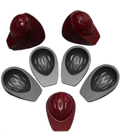 kleine ANTIHAFT Nuss Schalen Backformen 2,8x2,2cm aus Teflon 30 er Set Nussbäcker Nuss Gefüllte Nüsse Oreschki Орешки