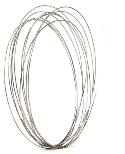 Lame de scie à fil de sab.le émeri Dia 0.6mm, lame de scie à fil de diamant galvanisé for bouteille en verre de Jade, marbre granit