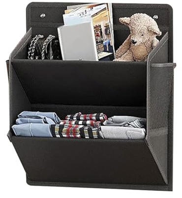 Aznever Porte-Chaussures Pour Camping-Car, Porte-Chaussures Murale Étagère, Portes-Chaussuress Murale Adhésif, Organisateur Gain De Place Pour Casquettes Produits Hygiène, Accessoires Camping-Car