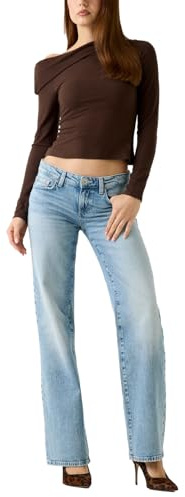 Guess Pantaloni morbidi da donna a vita bassa
