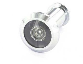 Türspion 180 Grad Spy Loch poliert chrom