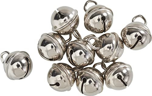 Schelle, 15mm, silberfarb. 10St