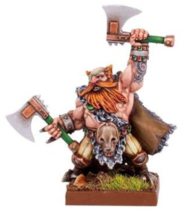 Mantic Kings of War - Zwerg-Beserker-Herr