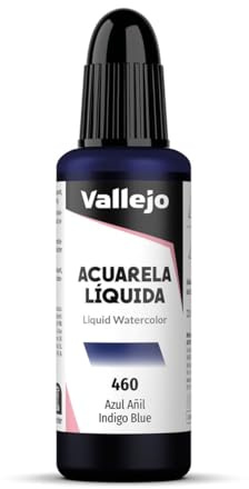 Vallejo Flüssig-Aquarell, 32 ml Indigoblau