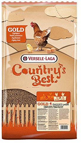 Gold 4 Gallico 20 kg Pellet komplett für Eierstöcke