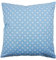 Hans-Textil-Shop Kissenbezug Punkte 7 mm Baumwolle - Gepunktet, Tupfen, Kissenhülle, Kissen, Dekokissen, Zierkissenbezug, Kopfkissen, Sofakissen (Hellblau, 40x40 cm)