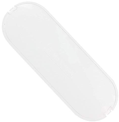 SPARES2GO Cooker Hood Light Diffuser/Lens Cover Plate (182mm x 65mm)