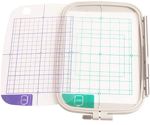 CKPSMS Marke - #Embroidery Hoop-4 Stickrahmen Kompatibel mit/Ersatz für Brother Marke Innovis F440E/ F540E/F480/F580/PE750/PE750D/PE770/PE780D/PE800/PC8200/PC8500 (SA444)