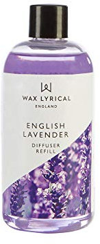 Wax Lyrical English Lavender Reed Diffuser Refill - 200ml | Soothing English Lavender Fragrance | Made in England