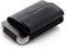 Jaimie Jacobs Minimalist Wallet Nano Boy Pocket Mini Geldbörse aus Textil mit Zugband schmaler Kartenhalter für Herren und Damen (Lochprägung Schwarz)