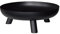 Cook'in garden, Brasero de Jardin, Cuve et Pied en Acier pour Extérieur, Résistant aux Hautes Températures Élégant et Moderne, Robuste et Durable, Noir