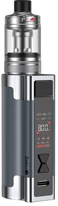 aspire Zelos 3 Nautilus Kit, 3200 mAh, 4,0 ml, 24 mm, Farbe gunmetal