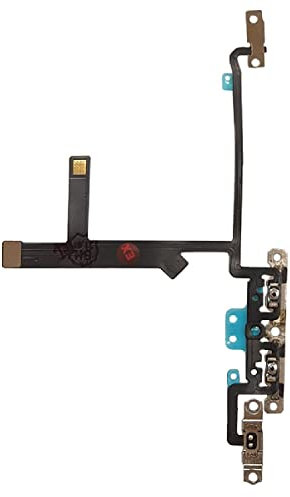 Smartex® Volume Flex Kabel kompatibel mit iPhone XS/Volume Button Laut Leise