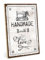 TypeStoff Holzschild mit Spruch – Handmade – im Vintage-Look mit Zitat als Geschenk und Dekoration zum Thema Nähen - HS-00895