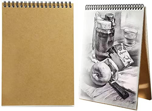 PIQIUQIU Zeichenblock A4 Skizzenbuch, Sketchbook für Kinder Erwachsene, Zeichenpapier 160gsm Skizzenblock 30 Blatt