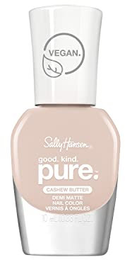 Sally Hansen Good Kind Pure Nail Polish, Cashew Butter, 10 ml (Pack of 1), 10.0 millilitre, Pack of 1