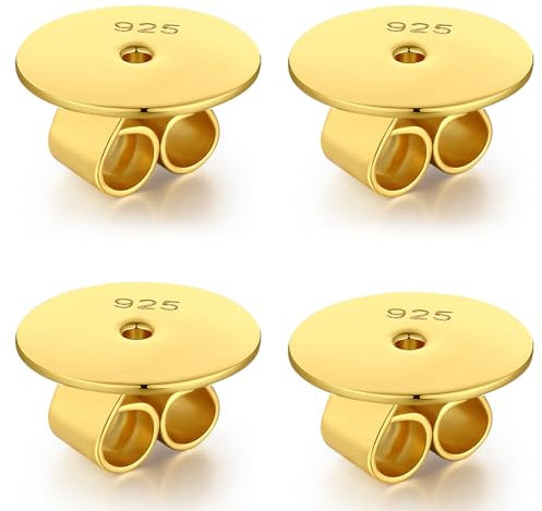 Elevadores de Pendientes Pendientes Cierre Tuercas Pendientes Elevadores Cierre Pendientes Plata Tuercas Broches Para Pendientes