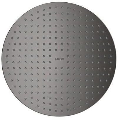hansgrohe AXOR ShowerSolutions Kopfbrause 300 2jet, Decke-Aufputz, 35305340, Farbe: Brushed Black Chrome