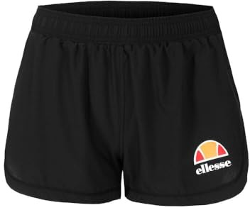 ellesse Damen Genua Short Kurze Hose, Schwarz, 34