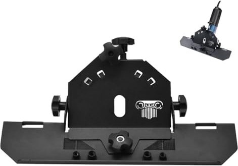 Auveach Smussatrice per Piastrelle Tagliapiastrelle a 45 Gradi Portatile Adatto per Smerigliatrici Angolari 115 e 125 Design Antiscivolo per Smussatura e Pavimentazione