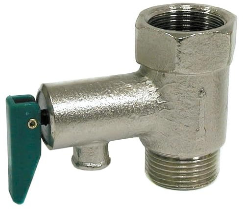 VALVULA SEGURIDAD Y RETENCION PARA TERMO CON PALANCA 3/4 10KG/CM2