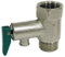 VALVULA SEGURIDAD Y RETENCION PARA TERMO CON PALANCA 3/4 10KG/CM2