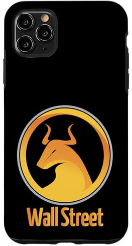 Hülle für iPhone 11 Pro Max Bullenmarkt Symbol Wall Street