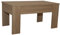 SHIITO | Modelo VINCCI- Mesa de Centro Elevable | Moderna y Funcional | Acabado en Cañon - 45,3x90x50 cm