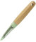 Fackelmann Ocean Pelador de Verdura y Fruta, Acero Inoxidable y Mango de Madera Antideslizante con Certificado FSC, Agarre Cómodo y Firme, 20x6 cm, Color Verde Agua, 1 ud.